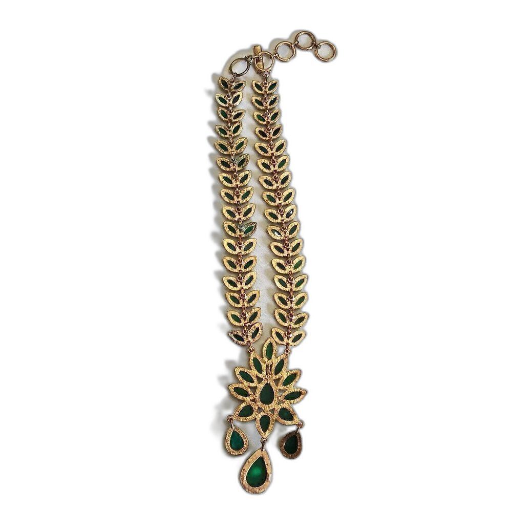 AMRITA SINGH Hamptons Dune Necklace Faceted Boho Bead Drop Statement Jewelry - Picture 8 of 10